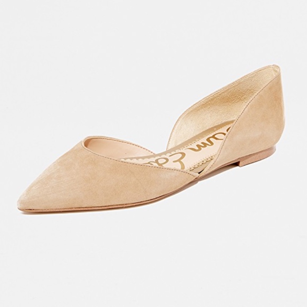 Sam Edelman Rodney Suede Khaki Flats